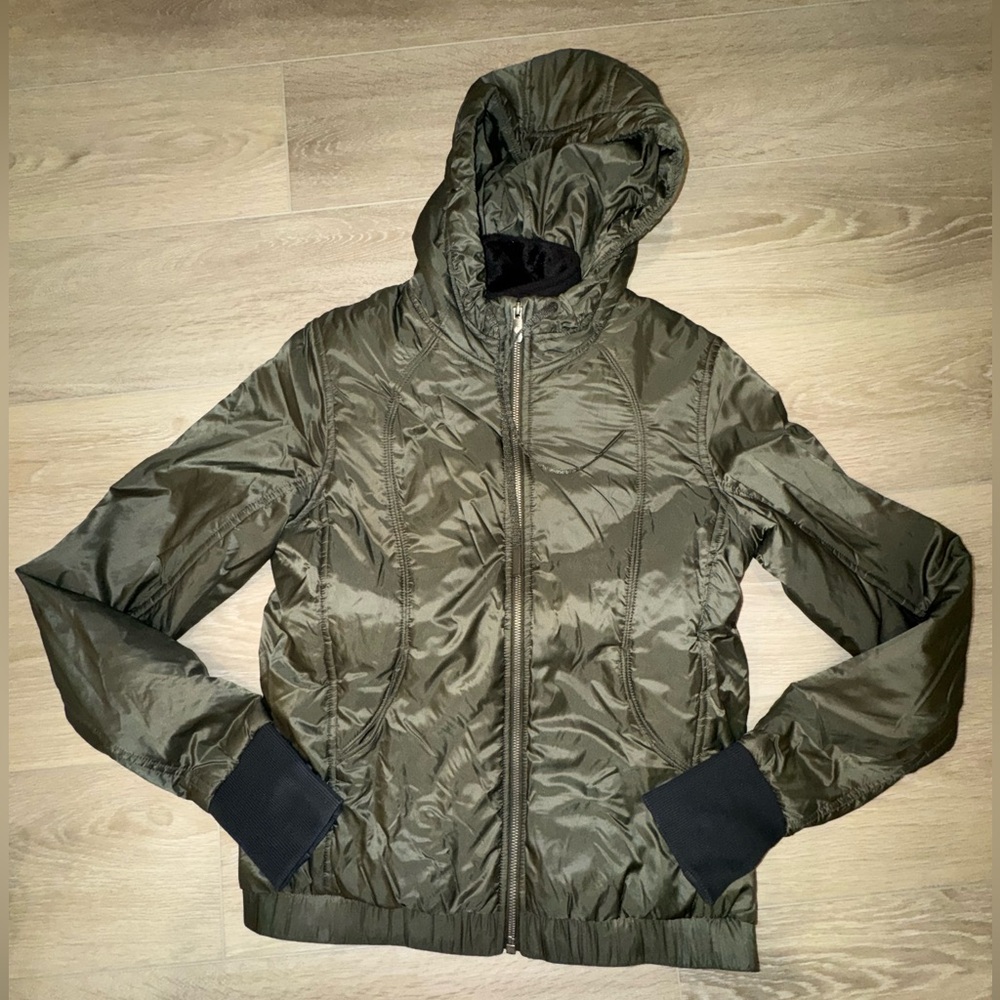 lululemon athletica Olive Green Jacket